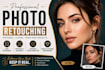 professionally retouch your portraits and headshots