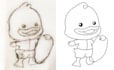 turn your sketch into digital illustration