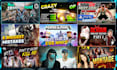 design catchy gaming youtube thumbnail, marvel rivals, csgo, valorant, fortnite
