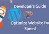 do website speed optimization to increase page loading