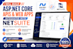 build aspnet core apis and web apps integrated with netsuite