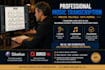 professionally transcribe your song into sheet music, lead sheet or chord chart