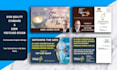 design usps edm postcard and direct mail flyers