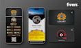 custom digital business card design for your professional image