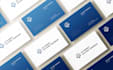 design double sided business card with print ready files