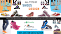 design unique custom shoes, sneakers, and all accessories