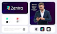 do modern tech startup crypto and minimalist logo