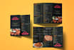 make editable restaurant menu digital menu, food menu design
