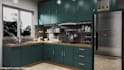 3d kitchen design with renders