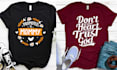create an awesome typography t shirt design within 5 hours