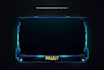 make professional twitch stream webcam overlay