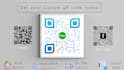 make qr code for URL , text , contact