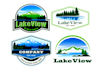 make modern unique landscaping logo design for you