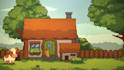 make pixel art scene or background
