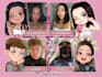 make a cute chibi cartoon illustration,with pet or couple