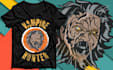 do custom t shirt design and illustration in 24 hours