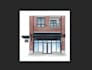 create house, building and scene illustrations