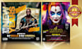 design amazing event poster and party flyer