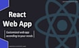 do custom website, web app development as full stack, front end, react developer
