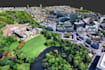 create realistic 3d game maps, google map and optimized environments