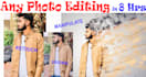 do photoshop manipulation, retouching and graphics designing