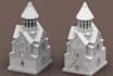 make 3d print ready models of buildings and landmarks