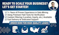 provide verified real estate and solar homeowner lists