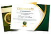 design  a professional diploma certificate, award certificate