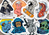 create a custom design sticker and tshirt