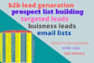 do linkedin b2b lead generation and targeted lead generation