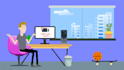 create a 2d animated explainer video