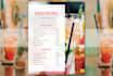 do professional menu design