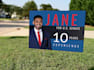 create professional yard sign within 24 hours