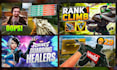 design a catchy youtube gaming thumbnail
