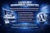 build or redesign premium, luxury, modern and stunning wordpress website
