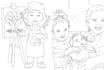 draw anything for coloring book