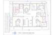 draw 2d autocad floor plan and  structural working drawing