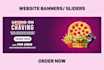 design facebook cover, youtube banner web banner