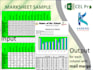 create excel spreadsheet reports, dashboards and data analysis