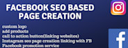 create your SEO optimized facebook business page and  manager