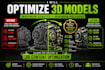 optimize 3d cad models to game assets