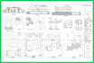 make architectural floor plan, elevation, section in autocad