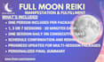 do full moon reiki for manifestation and fulfillment