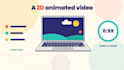 create a 2d motion graphics explainer video for your business