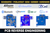 reverse engineer circuit pcb hardware and clone pcb perfectly