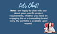 write your biography, about me, or about us content