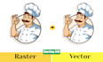 vector trace, vectorize logo, recreate