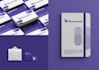 design professional business card and complete stationery kit