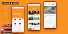develop a cross platform flutter app for android and ios