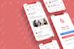 develop android and ios app using flutter, laravel, firebase